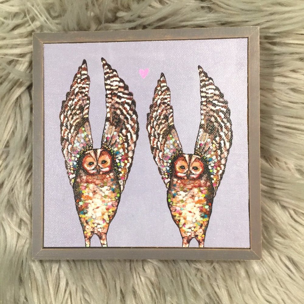 Canvas Owl Picture